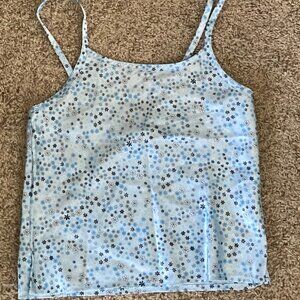 Limited Too 2 pc blue floral sleepwear sz 12/14
